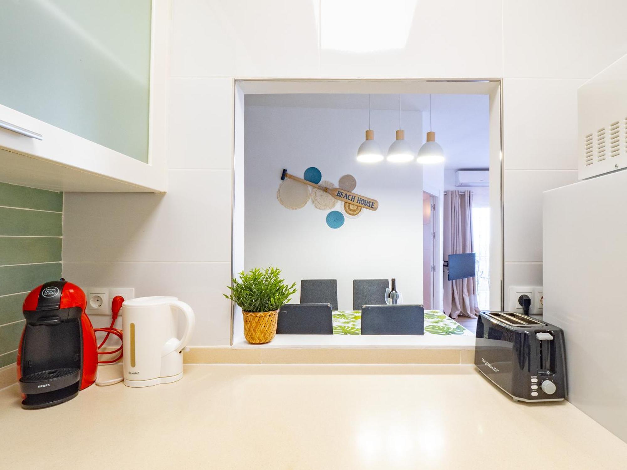 Apartment On Beach Mijas Sitio de Calahonda Екстер'єр фото